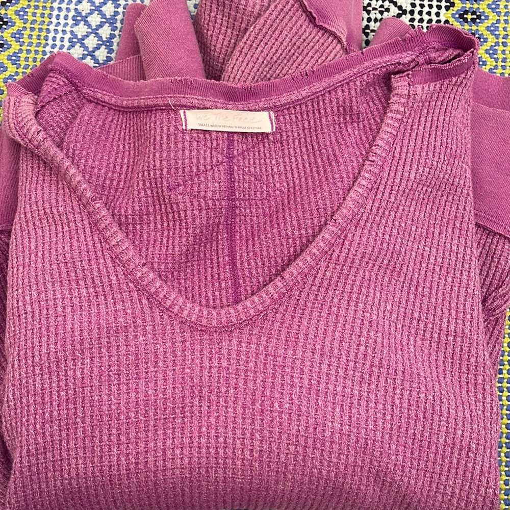 Purple long sleeve from free people